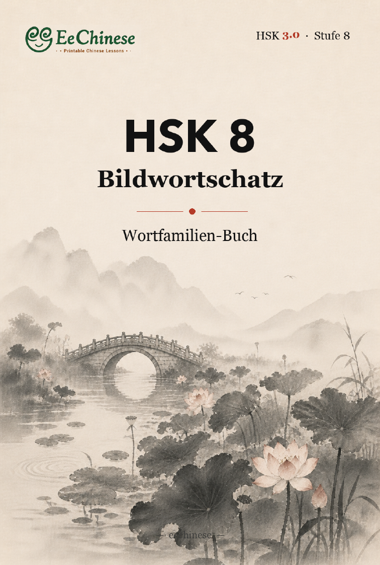 Visueller HSK-8-Wortschatz